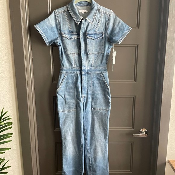 Good American Fit For Success Jumpsuit - Medium BLUE - Picture 3 of 9